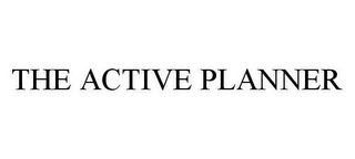 THE ACTIVE PLANNER