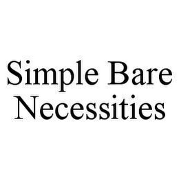 SIMPLE BARE NECESSITIES