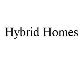 HYBRID HOMES