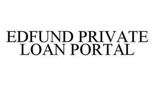 EDFUND PRIVATE LOAN PORTAL