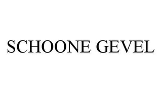 SCHOONE GEVEL