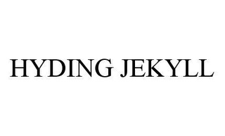 HYDING JEKYLL