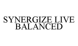 SYNERGIZE LIVE BALANCED
