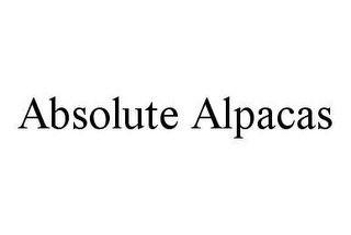 ABSOLUTE ALPACAS
