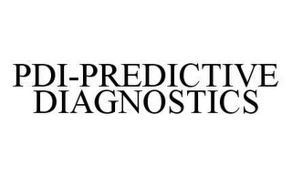 PDI-PREDICTIVE DIAGNOSTICS