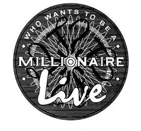 WHO WANTS TO BE A MILLIONAIRE LIVE & DESIGN