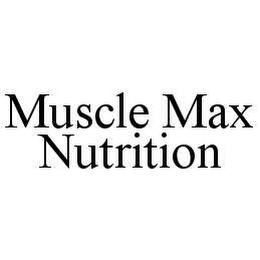 MUSCLE MAX NUTRITION