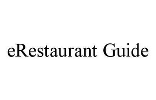 ERESTAURANT GUIDE