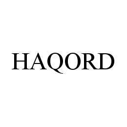 HAQORD