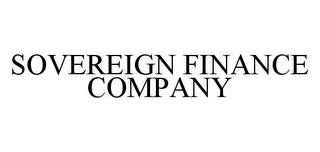 SOVEREIGN FINANCE COMPANY