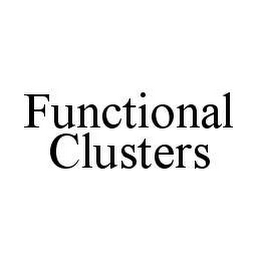 FUNCTIONAL CLUSTERS