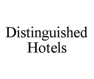 DISTINGUISHED HOTELS