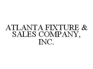 ATLANTA FIXTURE & SALES COMPANY, INC.