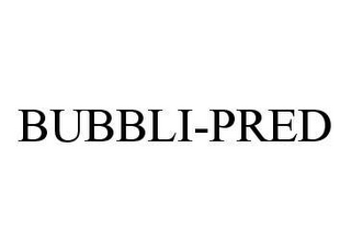 BUBBLI-PRED