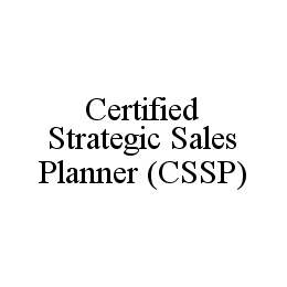 CERTIFIED STRATEGIC SALES PLANNER (CSSP)