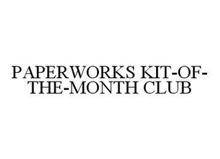 PAPERWORKS KIT-OF-THE-MONTH CLUB