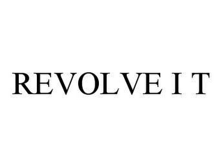 REVOLVE I T