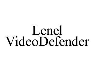 LENEL VIDEODEFENDER