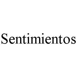 SENTIMIENTOS