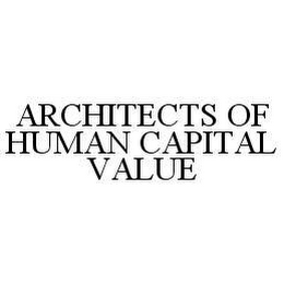 ARCHITECTS OF HUMAN CAPITAL VALUE