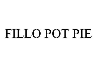 FILLO POT PIE