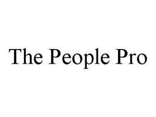 THE PEOPLE PRO
