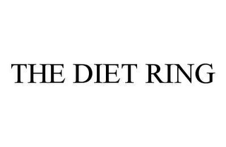 THE DIET RING