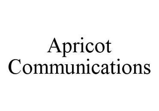 APRICOT COMMUNICATIONS