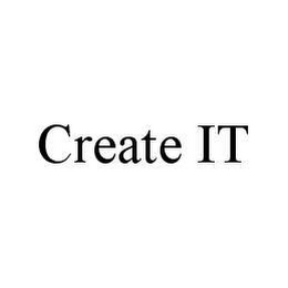 CREATE IT