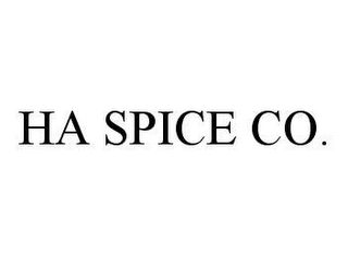 HA SPICE CO.