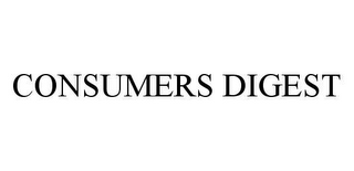 CONSUMERS DIGEST