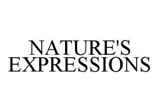 NATURE'S EXPRESSIONS