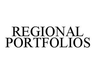 REGIONAL PORTFOLIOS