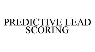 PREDICTIVE LEAD SCORING