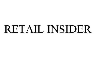 RETAIL INSIDER