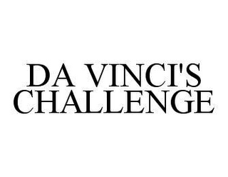 DA VINCI'S CHALLENGE