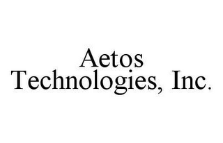AETOS TECHNOLOGIES, INC.