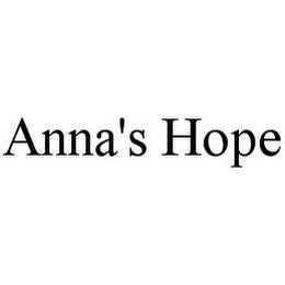 ANNA'S HOPE