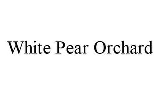 WHITE PEAR ORCHARD