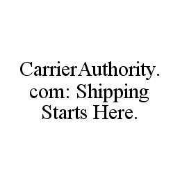 CARRIERAUTHORITY.COM: SHIPPING STARTS HERE.