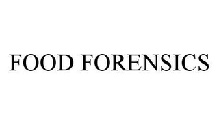 FOOD FORENSICS