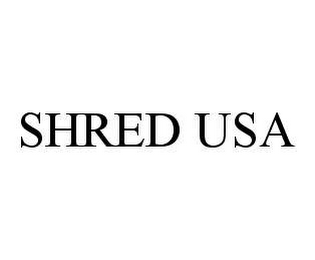 SHRED USA