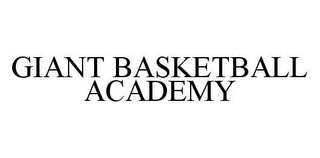 GIANT BASKETBALL ACADEMY