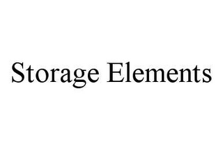 STORAGE ELEMENTS