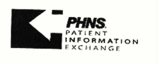 PHNS PATIENT INFORMATION EXCHANGE