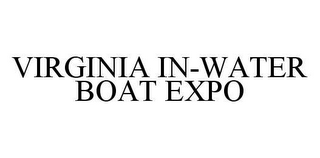 VIRGINIA IN-WATER BOAT EXPO