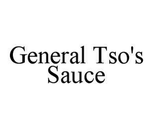 GENERAL TSO'S SAUCE