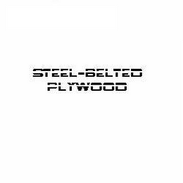 STEEL-BELTED PLYWOOD