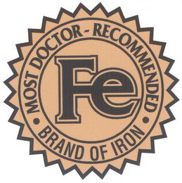 FE MOST DOCTOR RECOMMENDED BRAND OF IRON