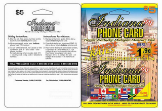 INDIANA PAE PHONE CARD FLORIDA. KENTUCKY. MICHIGAN. MISSOURI. OHIO LOWEST RATES NO CONNECTION